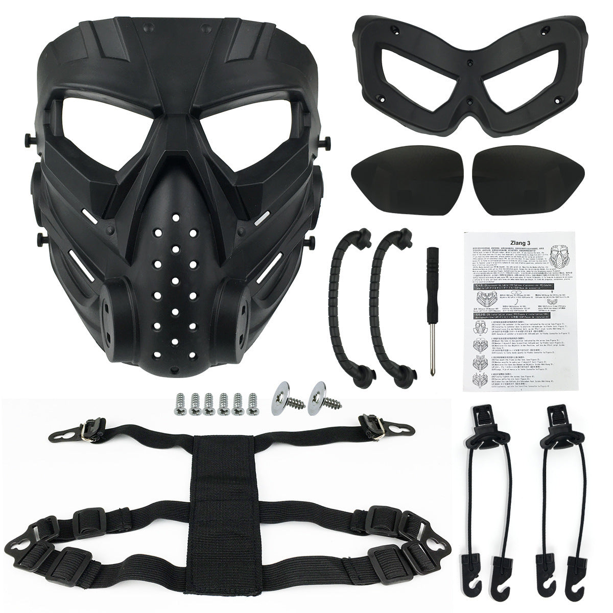 Mask Live Action Cs Field Equipment Full Face Tactical Model Mask