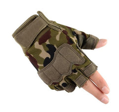 Tactical Half Finger Gloves Special Forces Army Fans Outdoor Sports  Fitness