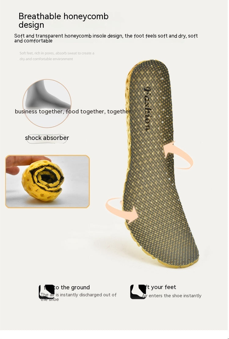 Men's Summer Leather Breathable Outdoor Sports Casual Shoes Non-slip Soft-soled Mesh Surface Hiking Shoes