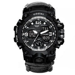Multifunctional Sports Watch Outdoor Mountaineering Tactical Men's Waterproof