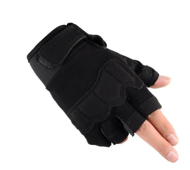 Tactical Half Finger Gloves Special Forces Army Fans Outdoor Sports  Fitness