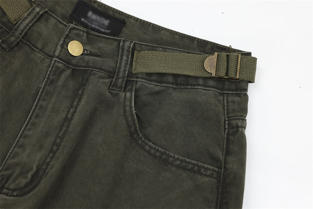 Men's Loose American Functional Pocket Tactical Pants