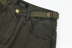 Men's Loose American Functional Pocket Tactical Pants