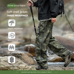 Camouflage Cargo Pants Men's Outdoor Mountaineering Tactical Pants