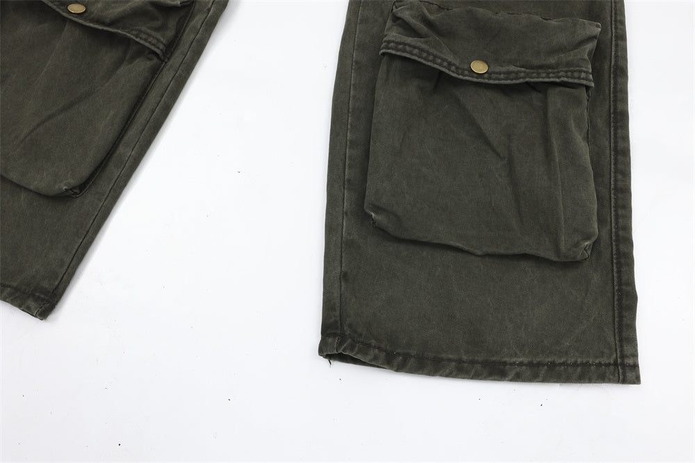 Men's Loose American Functional Pocket Tactical Pants